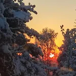 My Hillside With A Beautiful View, Next To The Bus Stop * Rovaniemi